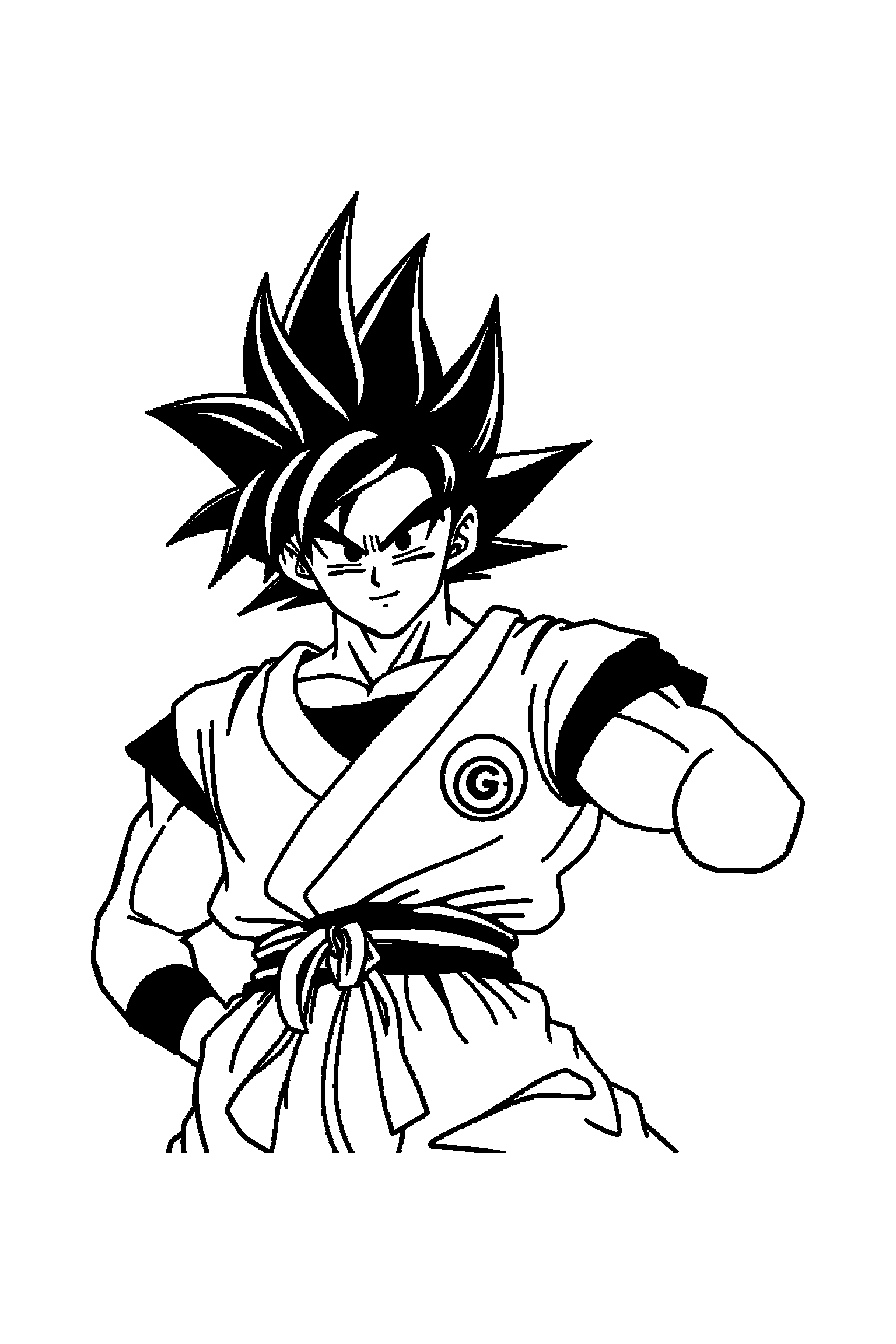 Coloriage Dragon Ball gratuit à imprimer - les héros Dragon Ball avec arrière-plan complet à colorier Coloriage Dragon Ball gratuit à imprimer : les héros Dragon Ball avec arrière-plan complet à colorier