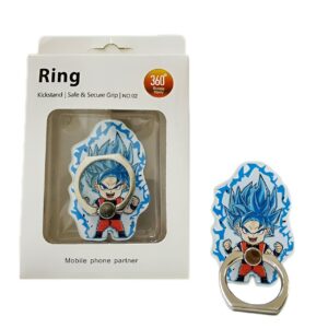 Anneau pour Téléphone Goku Blue
