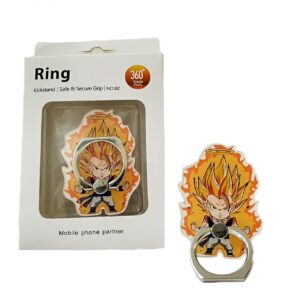 Support de téléphone Dragon Ball Z Gogeta Super Saiyan en anneau