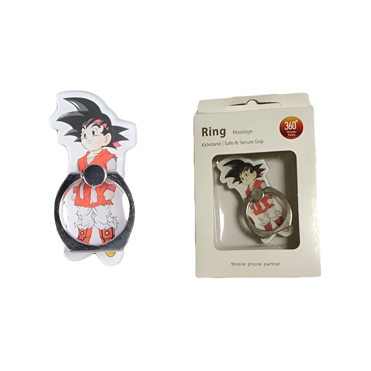 Anneau support téléphone adhésif Goku