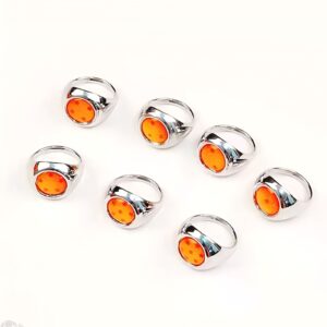 Bague Dragon Ball style Boule de Cristal, 7 styles