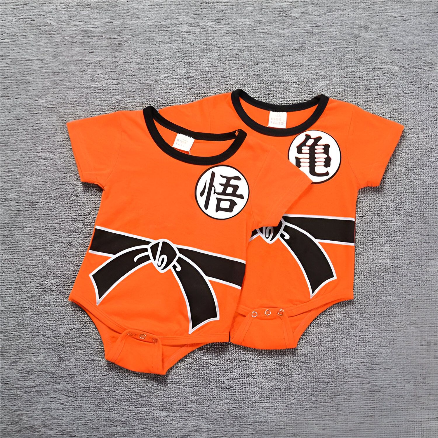 Body Dragon Ball Z Kanji "Go" et "Kame" 6 à 24 mois – Image 3
