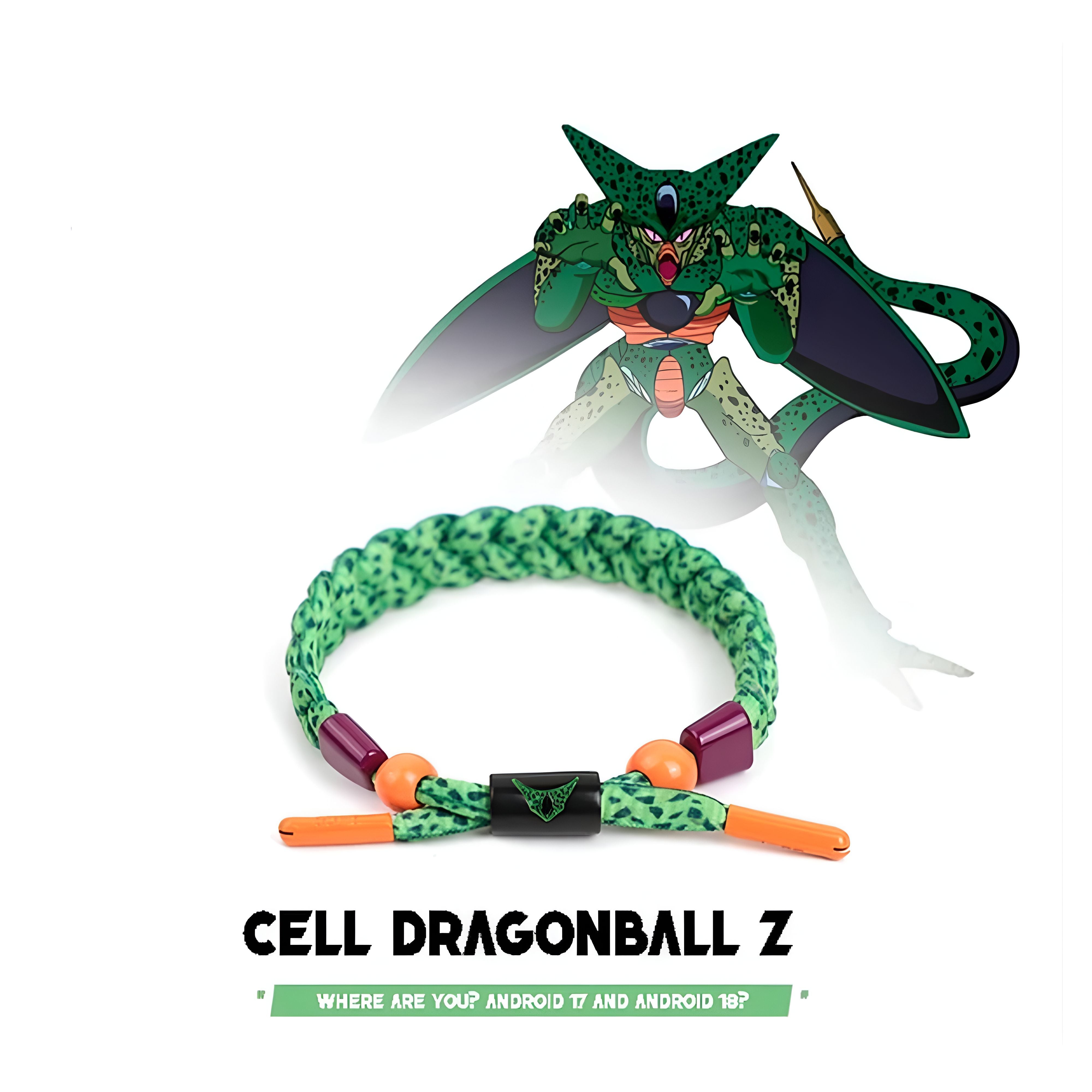 Bracelet Cell de l'univers Dragon Ball