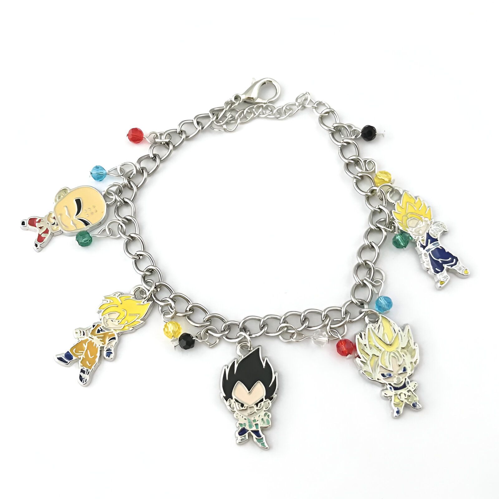 Bracelet Dragon Ball Z Saiyan x5 personnages