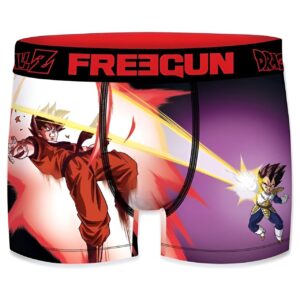 Caleçon Dragon Ball Z Goku vs Vegeta tailles S à XXL