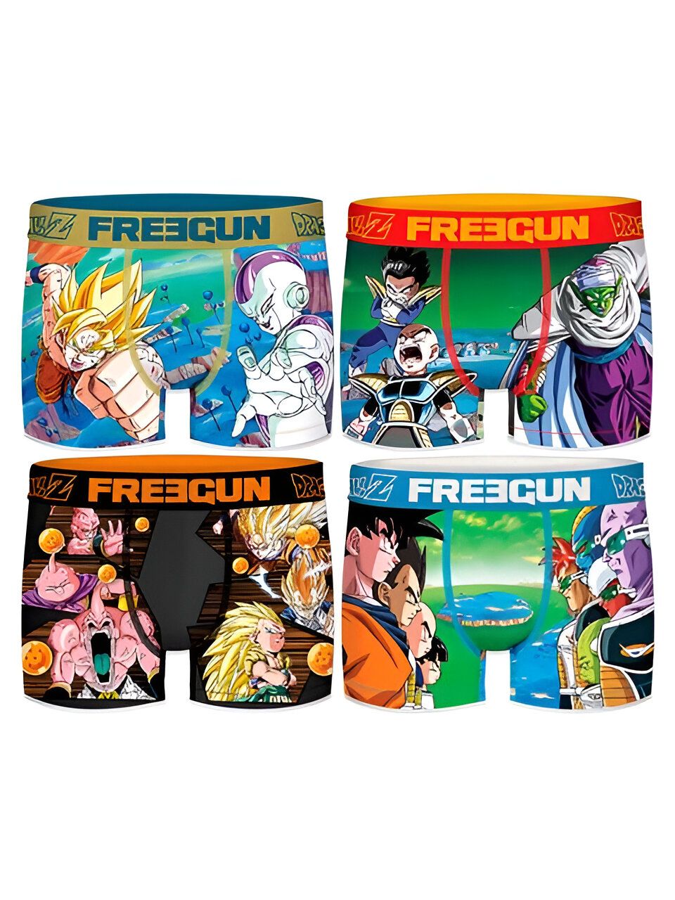 Caleçon Dragon Ball Z Tailles S à XXL