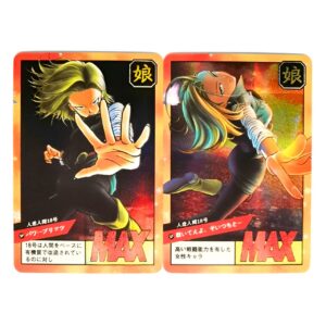 Carte Dragon Ball Z C-18 - Version 1 ou Version 2