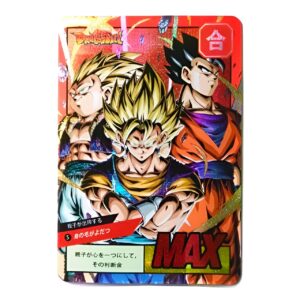 Carte Famille Saiyan Dragon Ball Z