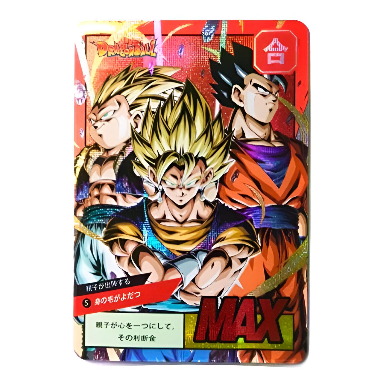 Carte Famille Saiyan Dragon Ball Z