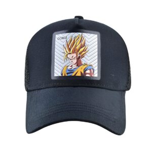 Casquette Dragon Ball Z Super Saiyan en plusieurs variantes