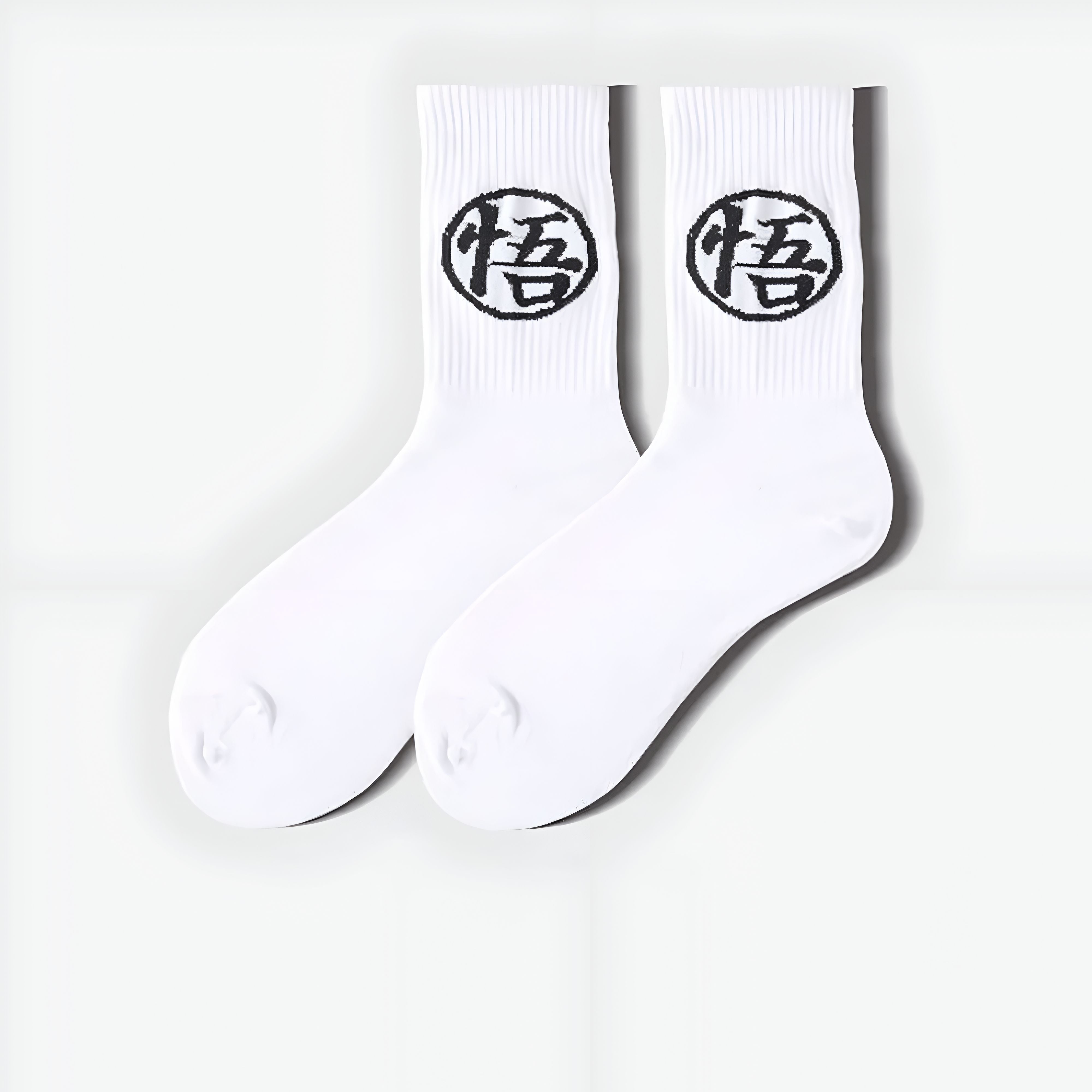 Dragon Ball - Chaussettes motif kanji "Go"