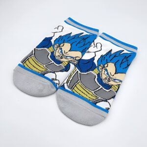 Chaussettes Vegeta Saiyan Bleu - Collection Dragon Ball