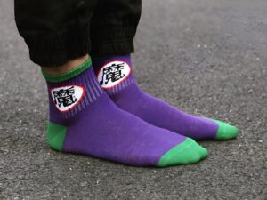 Chaussettes Dragon Ball Z avec kanji « Piccolo »