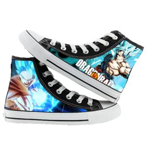 Chaussures Dragon Ball Super Goku SSJ Blue, tailles 36 à 44