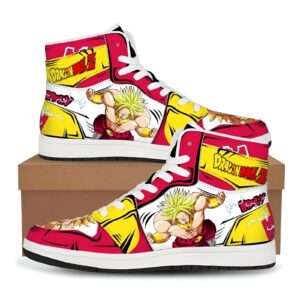 Chaussures Broly Dragon Ball tailles 36 à 48