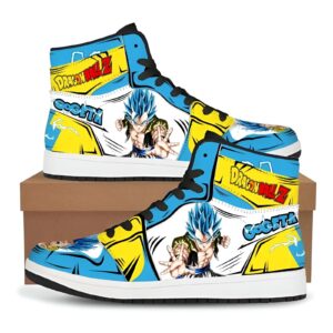 Chaussures Gogeta Blue Dragon Ball, tailles 36 à 48