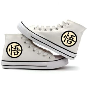 Chaussures Dragon Ball noir ou beige avec kanji « Go »