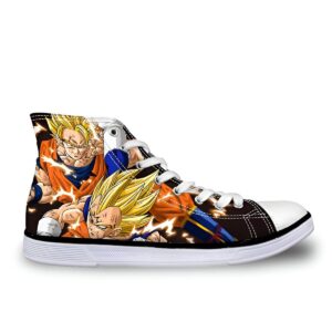 Chaussures Dragon Ball Z Goku contre Majin Vegeta, tailles 37 à 45