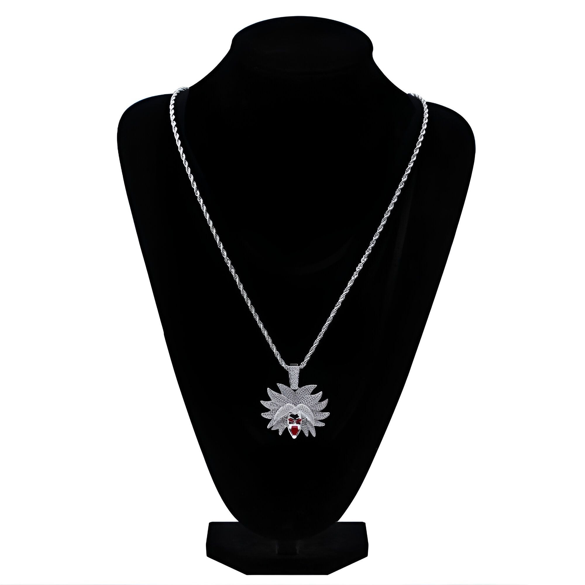 Collier Broly Super Saiyan Dragon Ball Z en métal – Image 6