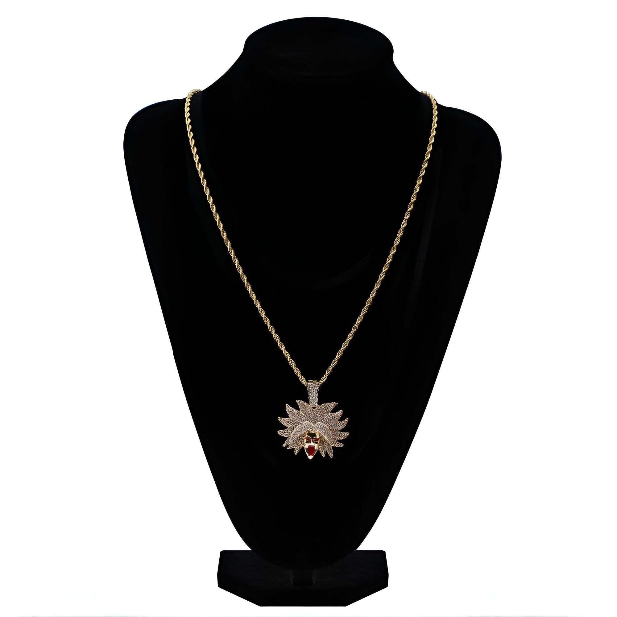 Collier Broly Super Saiyan Dragon Ball Z en métal – Image 7