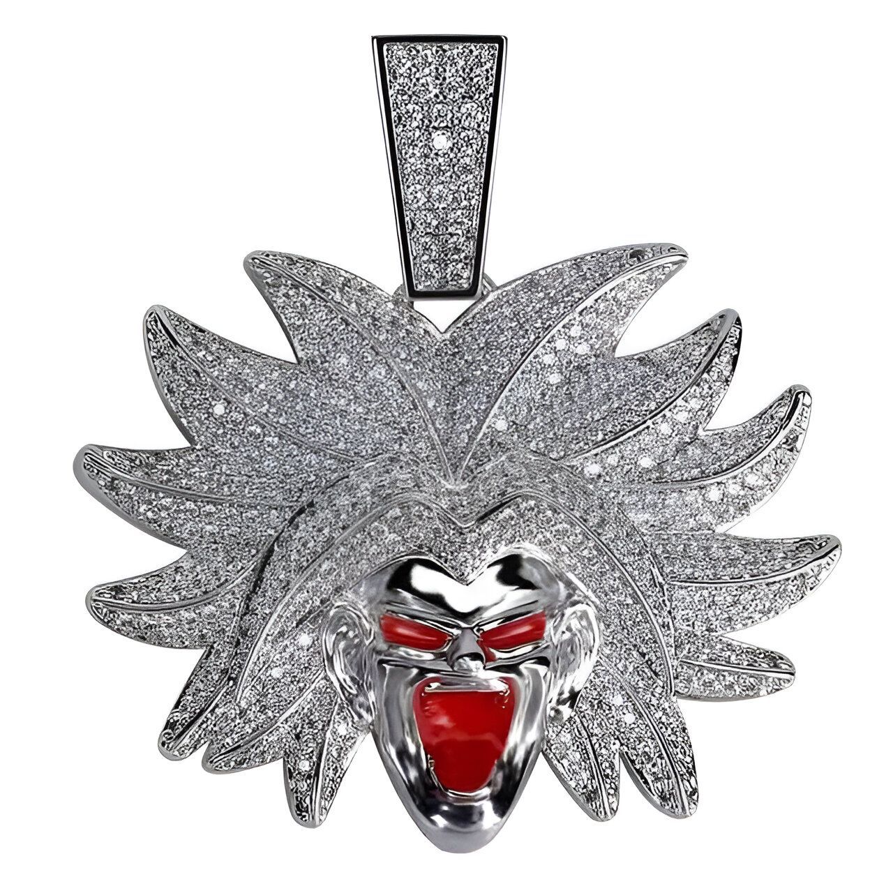 Collier Broly Super Saiyan Dragon Ball Z en métal – Image 8