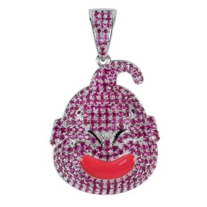 Collier Dragon Ball Z Buu en Plaqué Argent ou Plaqué Or