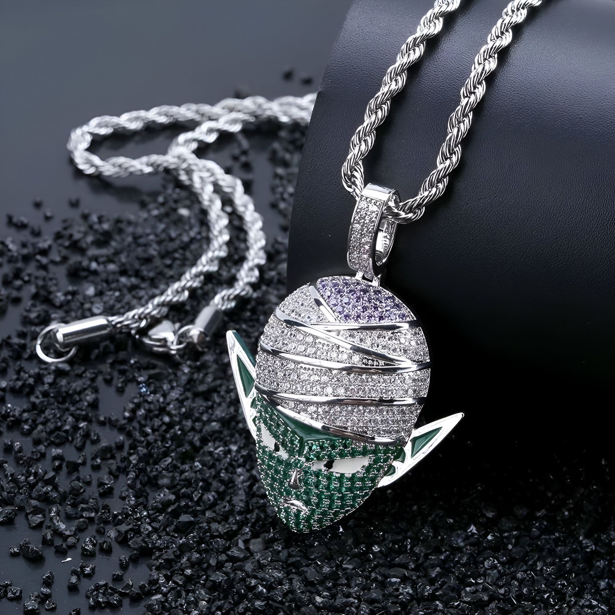 Collier Piccolo Dragon Ball Z plaqué or ou plaqué argent – Image 2