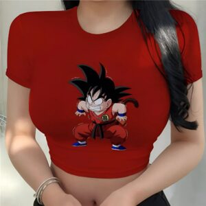Crop Top Goku Frustration Dragon Ball