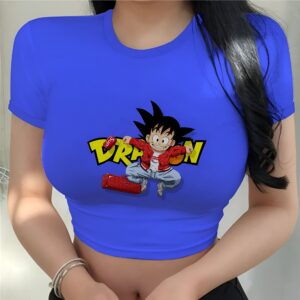 Crop Top Streetwear Goku Petit - Dragon Ball