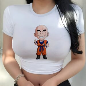 Crop top Krilin Dragon Ball, du XS au 3XL