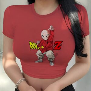 Crop top Streetwear Krilin Dragon Ball