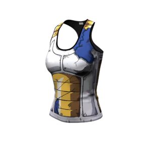 Débardeur Femme Vegeta Dragon Ball tailles S à 4XL