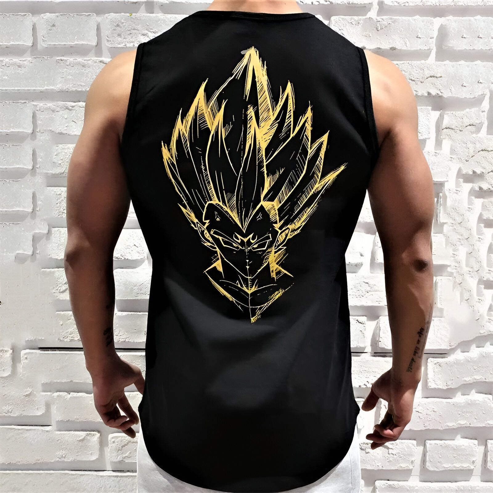 Débardeur Majin Vegeta Dragon Ball du M au 4XL