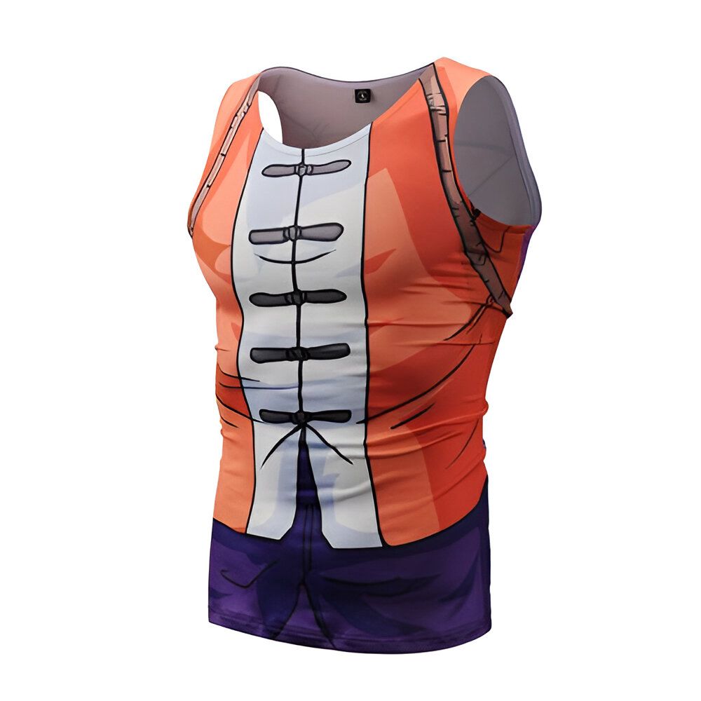 Débardeur Kame Sennin Dragon Ball Z en tailles M à 3XL