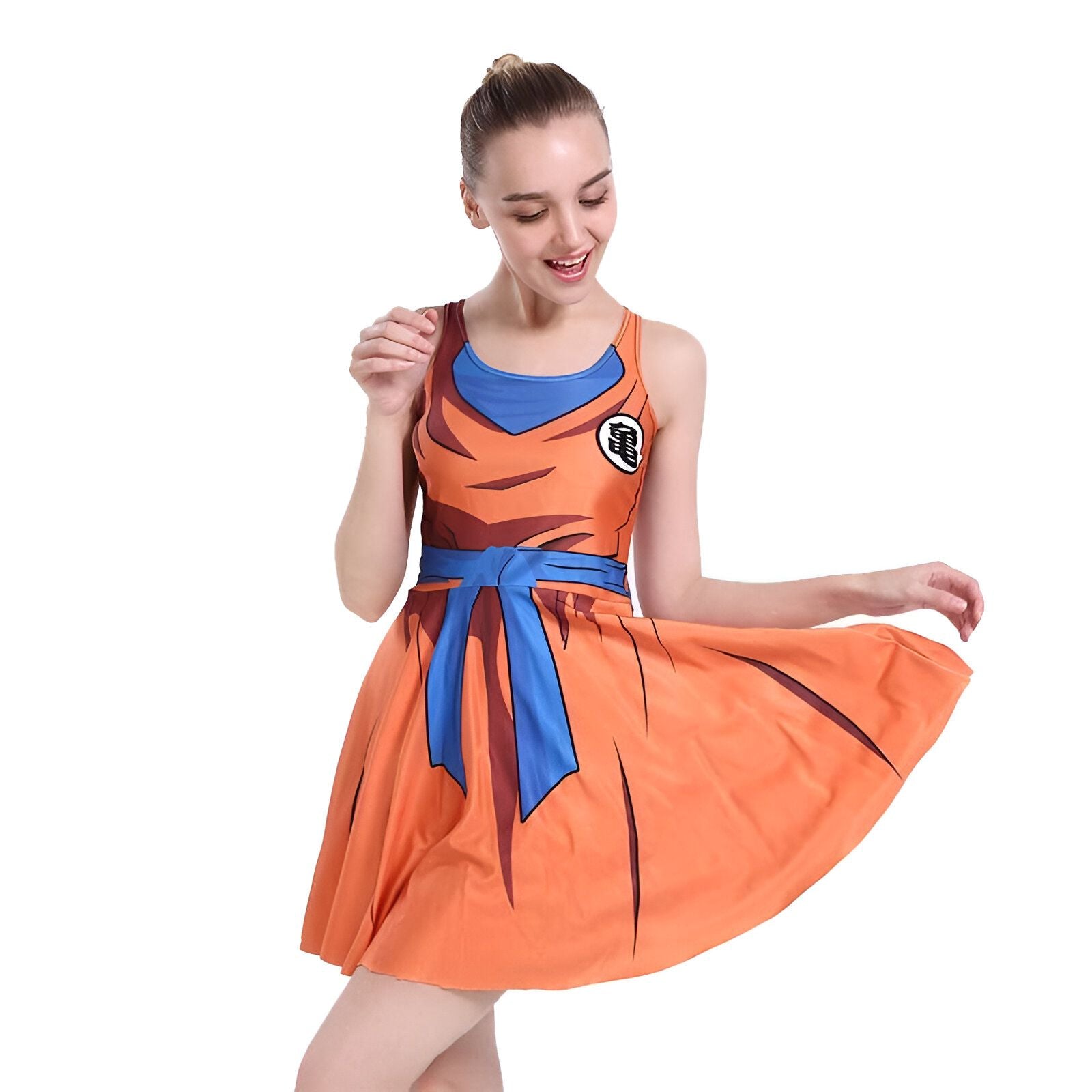 Robe de déguisement Goku Dragon Ball Z tailles S à 4XL