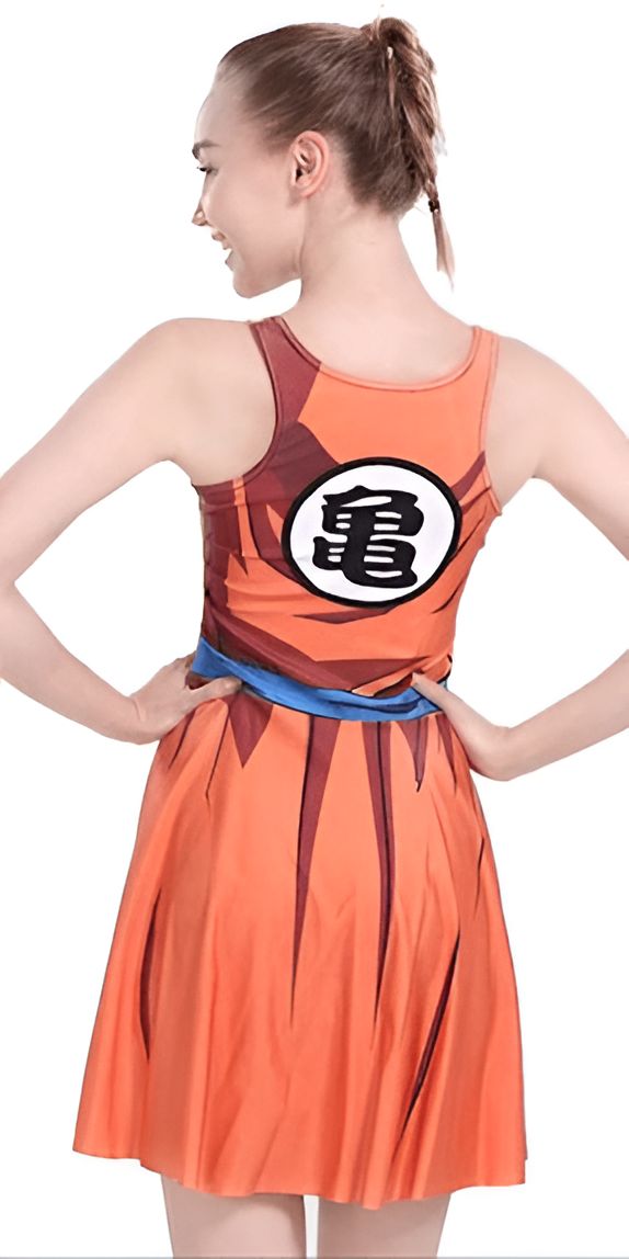 Robe de déguisement Goku Dragon Ball Z tailles S à 4XL – Image 2