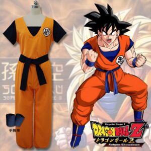 Déguisement Sangoku Dragon Ball Z tailles S à XXL