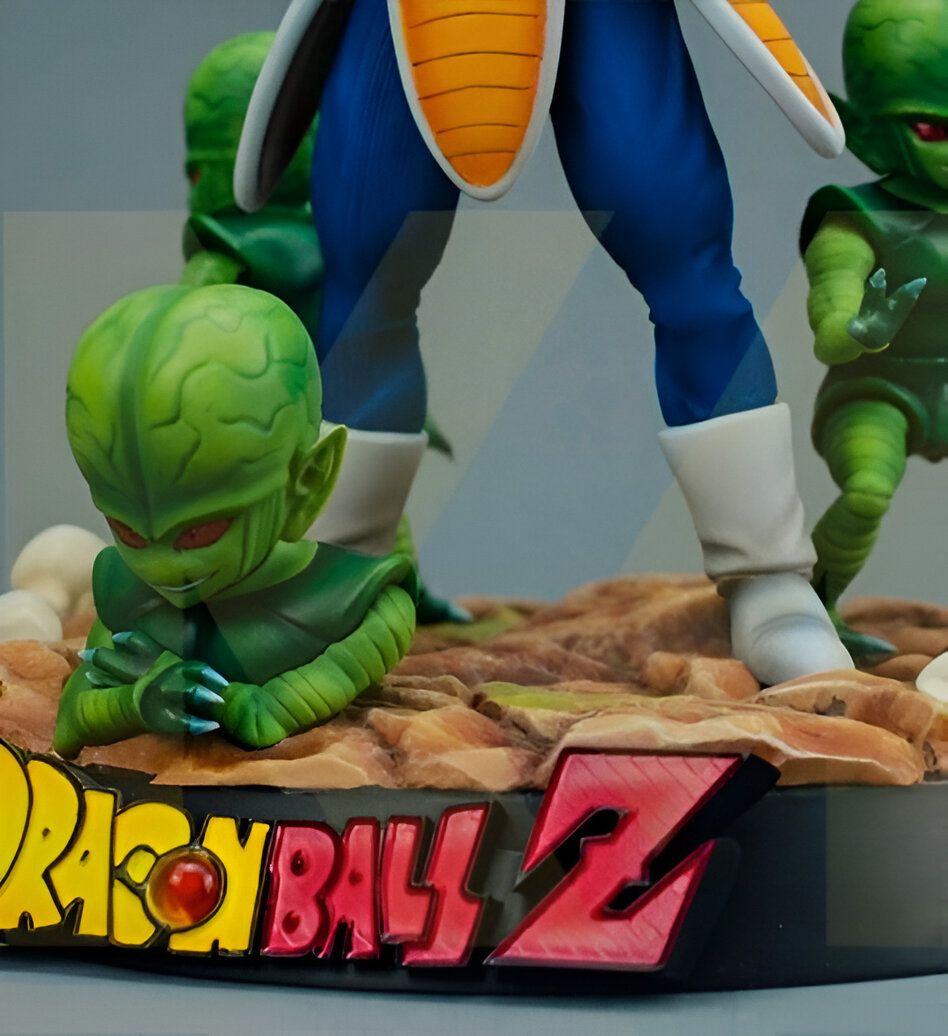 Figurine Vegeta Collector avec Saibamen – Image 4