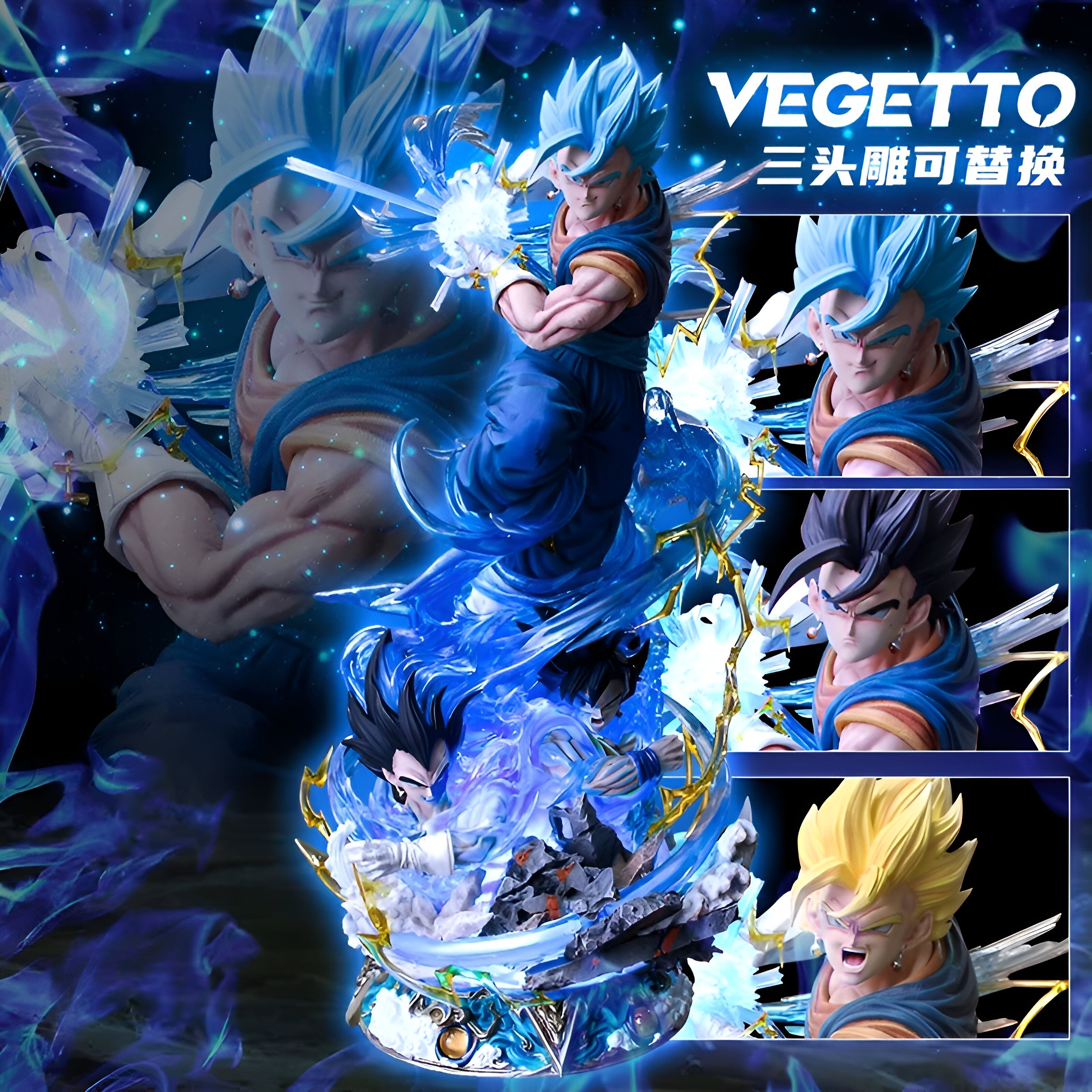 Figurine Vegetto Fusion de Dragon Ball – Image 7