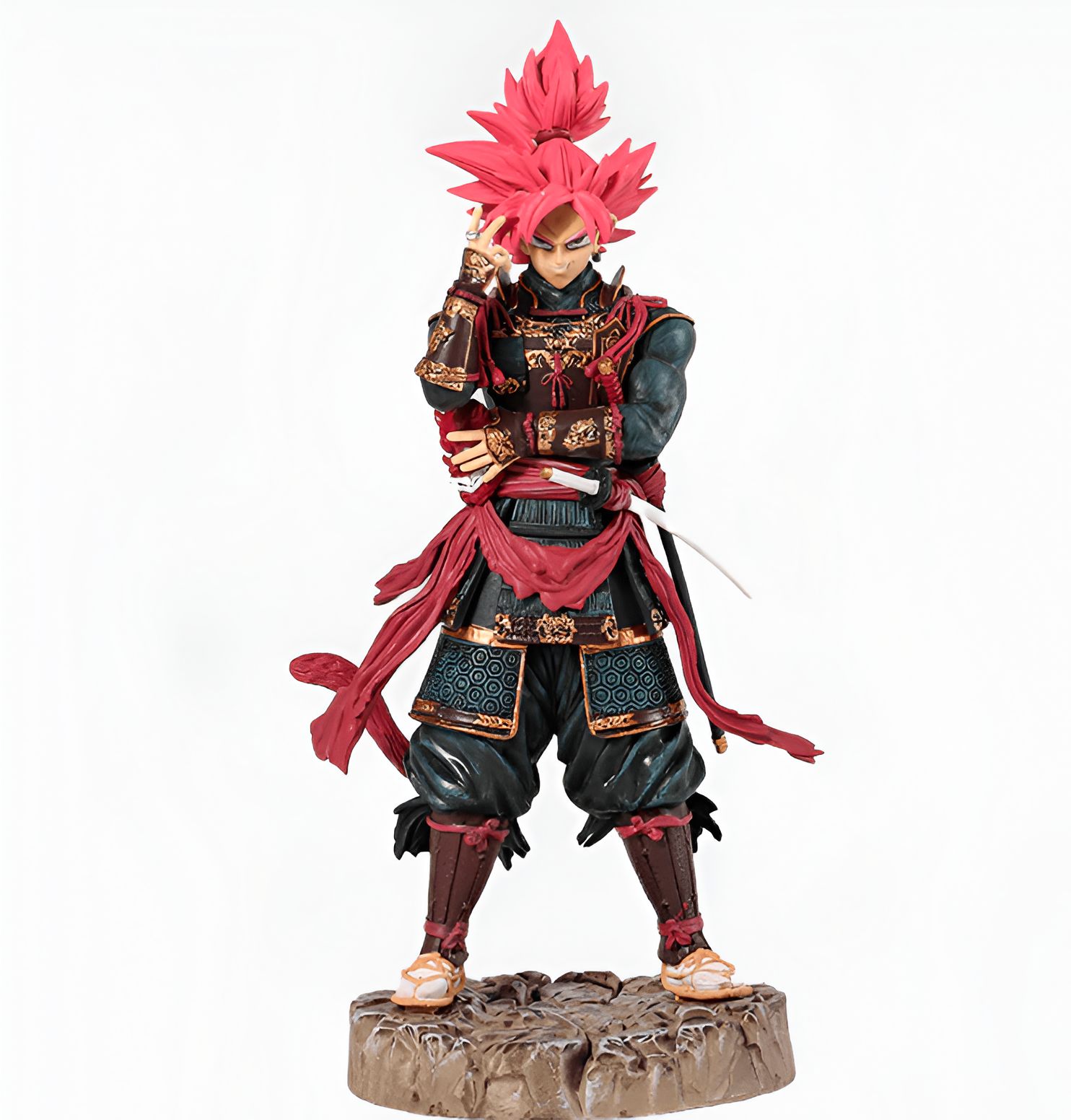 Figurine Samurai de Goku Rosé Dragon Ball