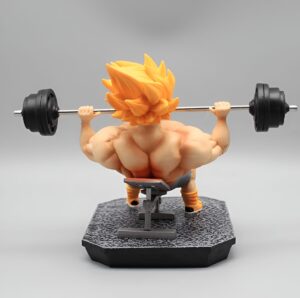 Figurine Dragon Ball Sangoku en musculation