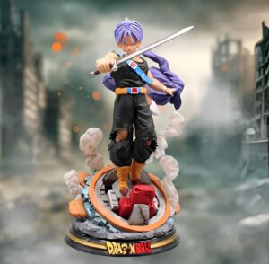 Figurine Dragon Ball de Trunks, Guerrier du Temps