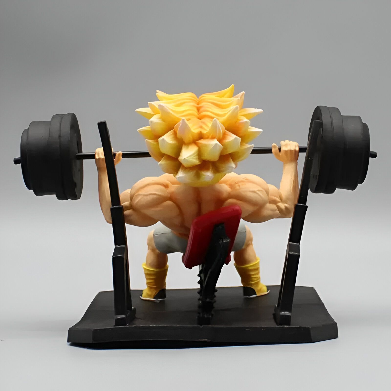 Figurine Dragon Ball de collection - Trunks en pose Musculation – Image 3