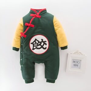 Grenouillère d’hiver enfant DBZ Kanji Chaozu