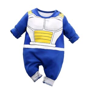 Grenouillère enfant Vegeta bleu DBZ