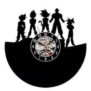 Horloge Dragon Ball Z dédiée aux Z-Fighters