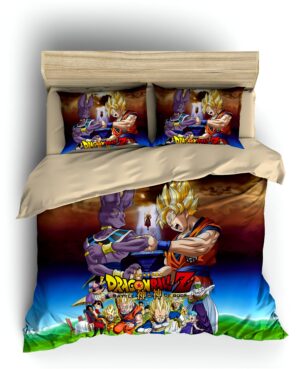 Housse de couette Dragon Ball Super Beerus du Simple au King