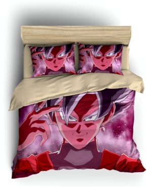 Housse de Couette Black Goku DBS Taille au choix