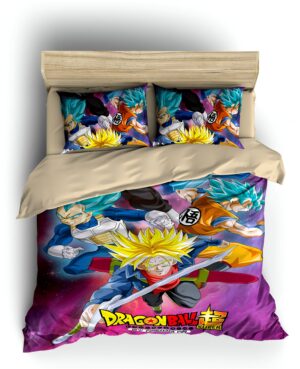 Housse de couette Dragon Ball Super Future Trunks, plusieurs tailles