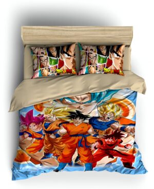 Housse de couette Dragon Ball Super Goku Evolution